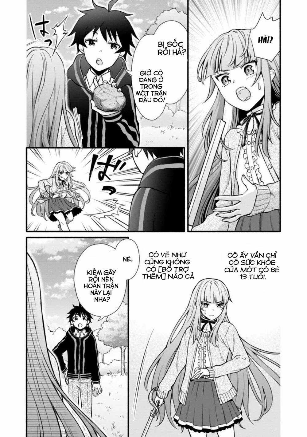 Lên Cấp Học Viện Hiệp Sĩ Chapter 7 trang 9