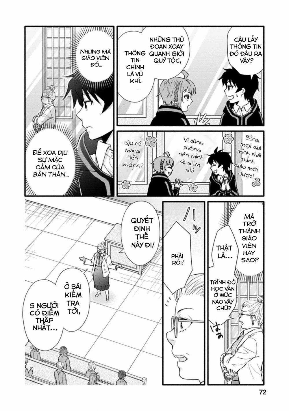 Lên Cấp Học Viện Hiệp Sĩ Chapter 8 trang 10