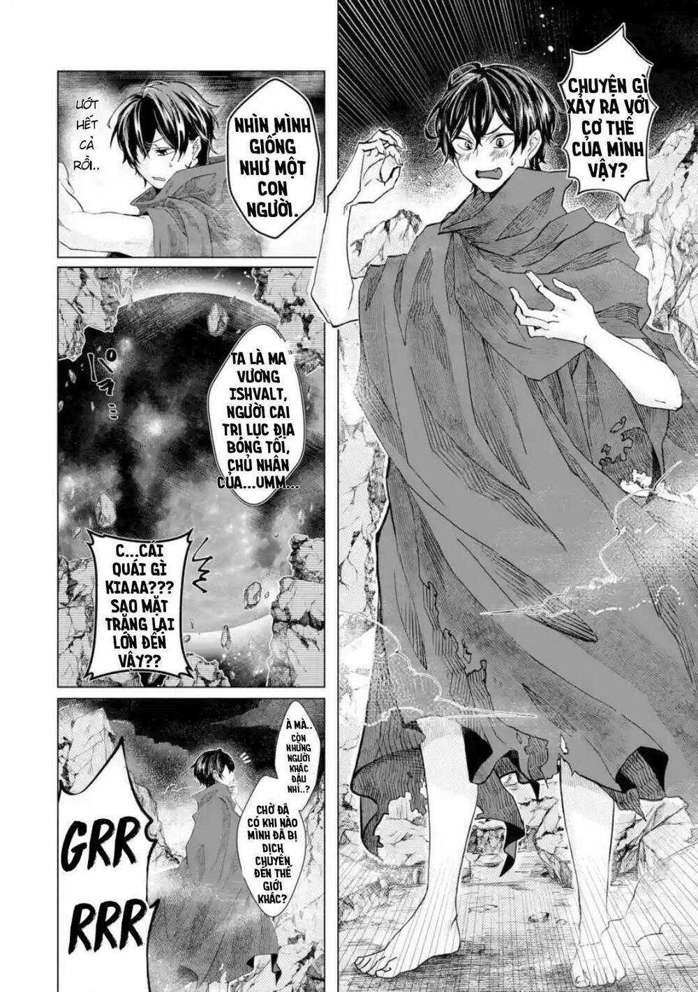 Level 0 No Maou-Sama, Isekai De Boukensha Wo Hajimemasu Chapter 1.2 trang 6