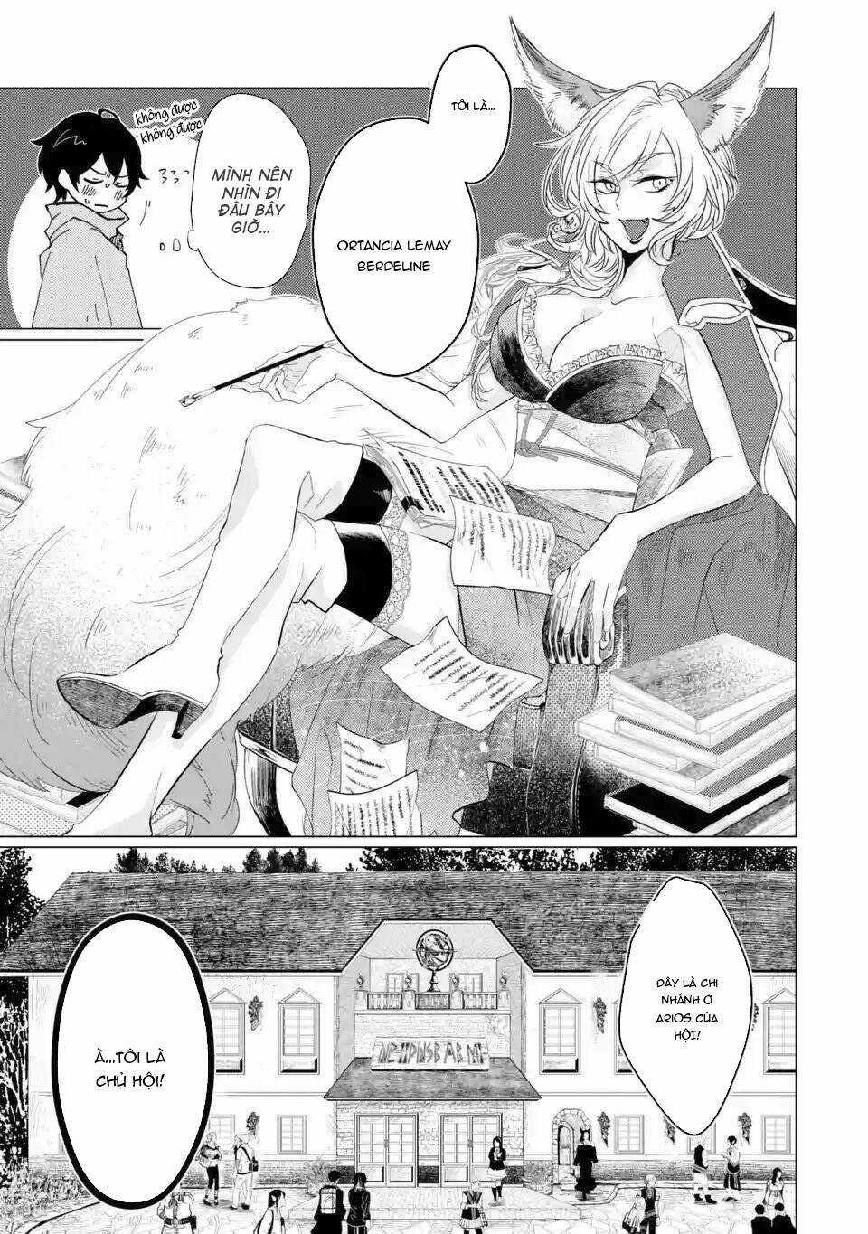 Level 0 No Maou-Sama, Isekai De Boukensha Wo Hajimemasu Chapter 1.3 trang 12