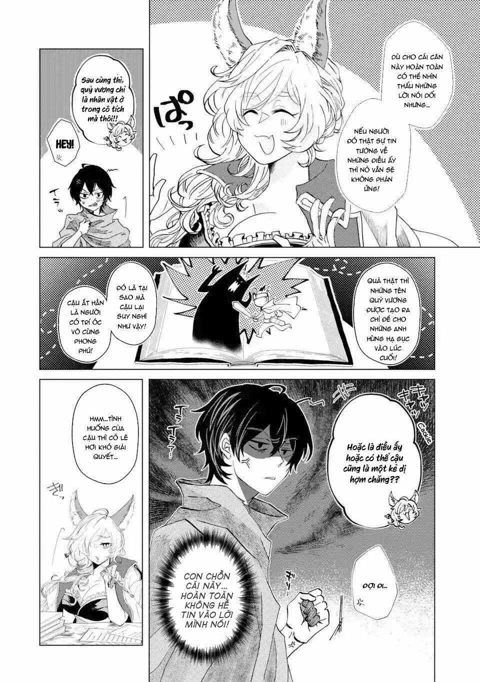 Level 0 No Maou-Sama, Isekai De Boukensha Wo Hajimemasu Chapter 1.3 trang 17