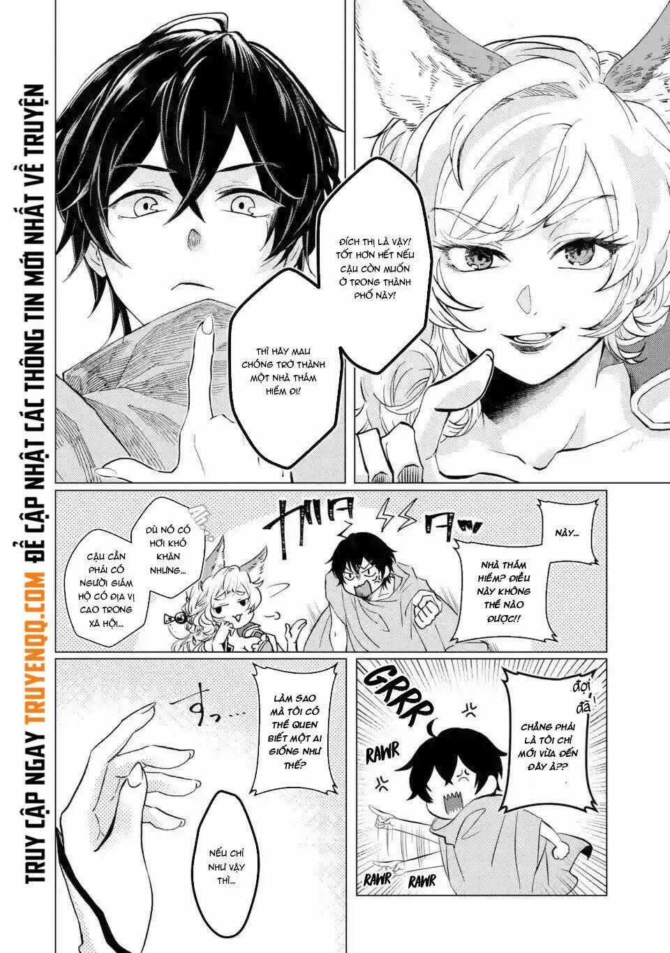 Level 0 No Maou-Sama, Isekai De Boukensha Wo Hajimemasu Chapter 1.3 trang 19