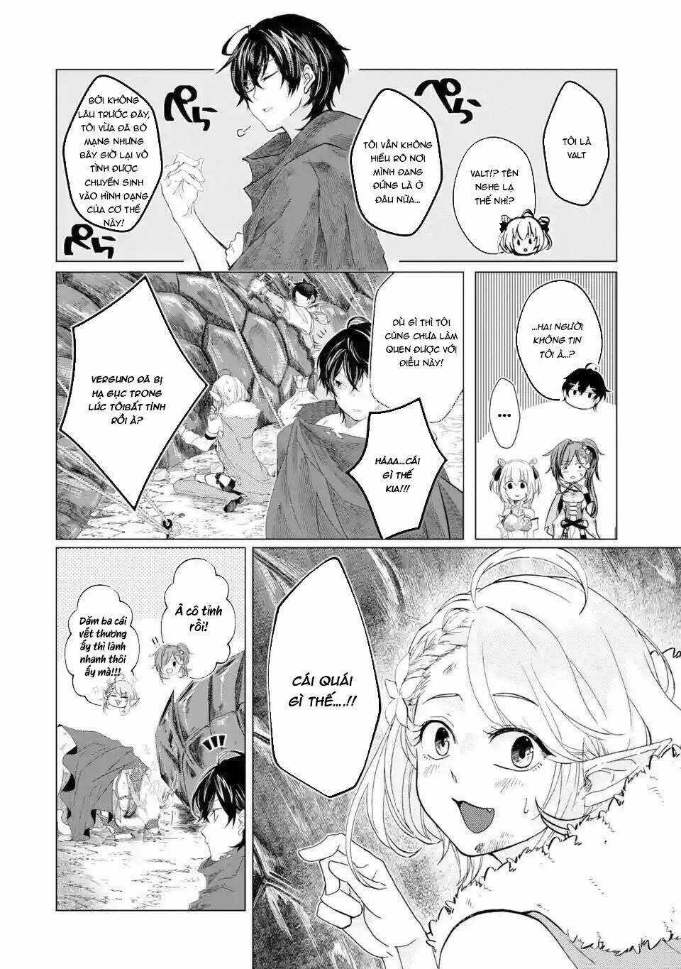 Level 0 No Maou-Sama, Isekai De Boukensha Wo Hajimemasu Chapter 1.3 trang 3
