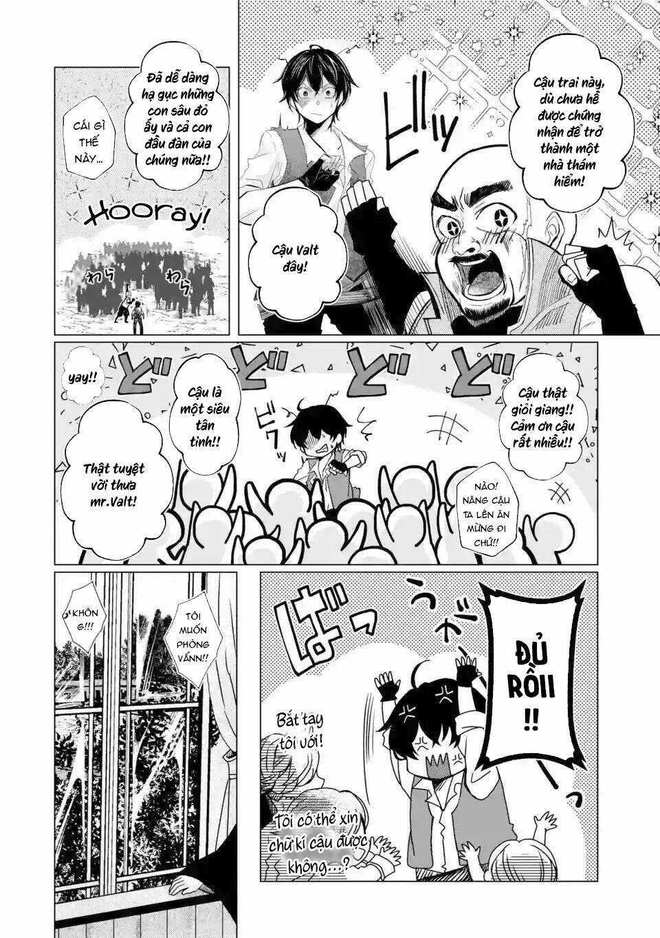 Level 0 No Maou-Sama, Isekai De Boukensha Wo Hajimemasu Chapter 1.4 trang 19