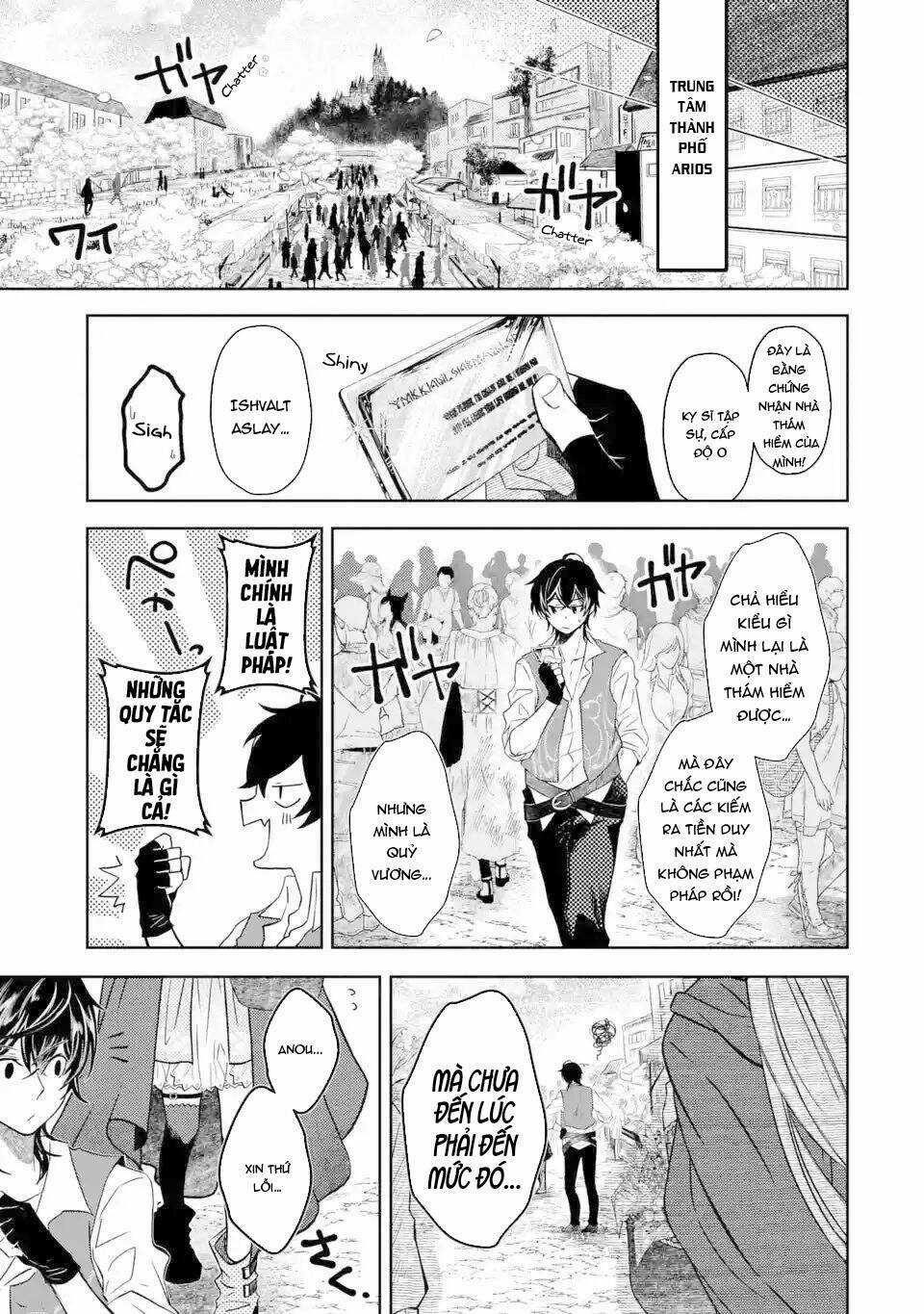 Level 0 No Maou-Sama, Isekai De Boukensha Wo Hajimemasu Chapter 2.5 trang 5