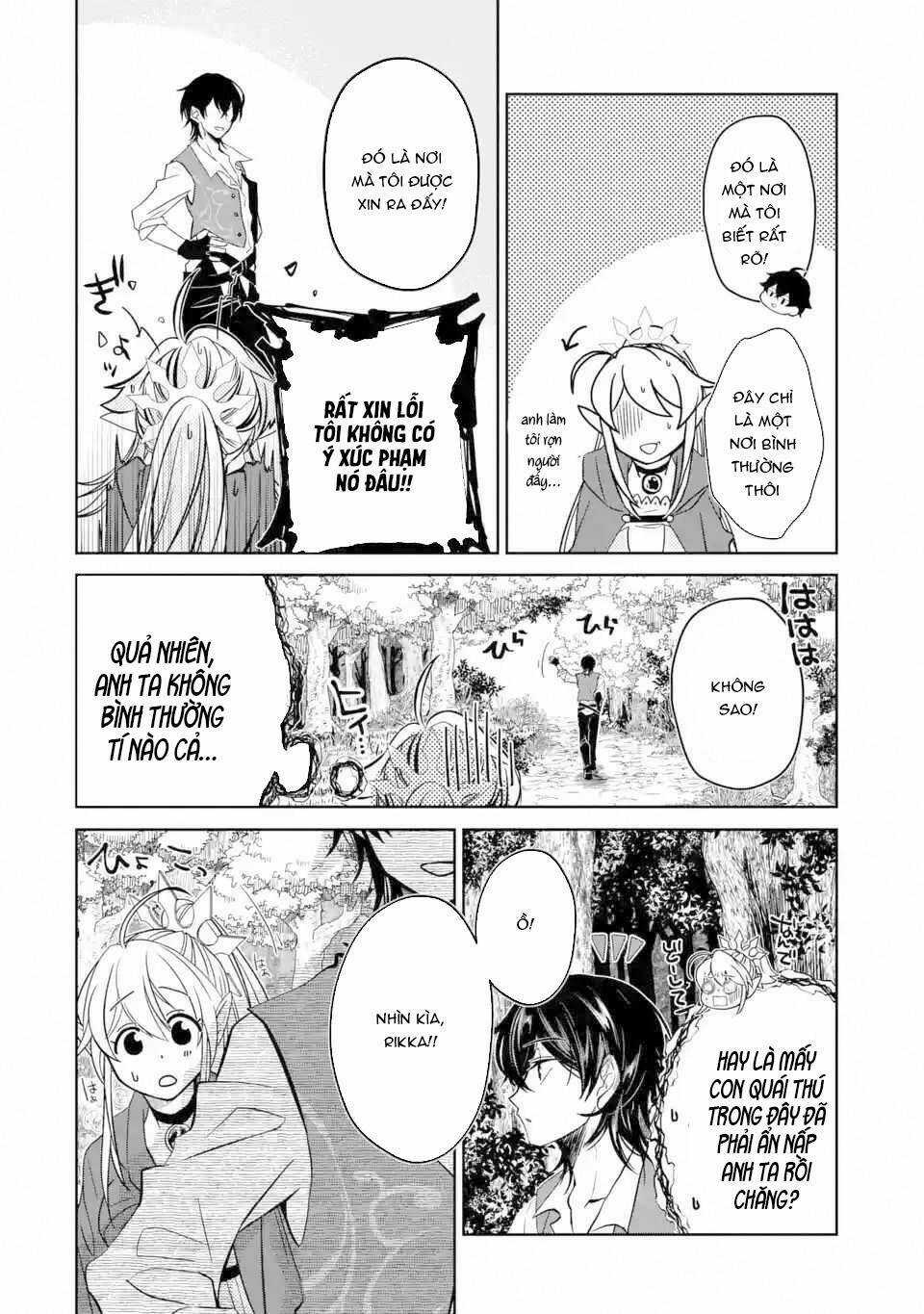 Level 0 No Maou-Sama, Isekai De Boukensha Wo Hajimemasu Chapter 3.2 trang 10