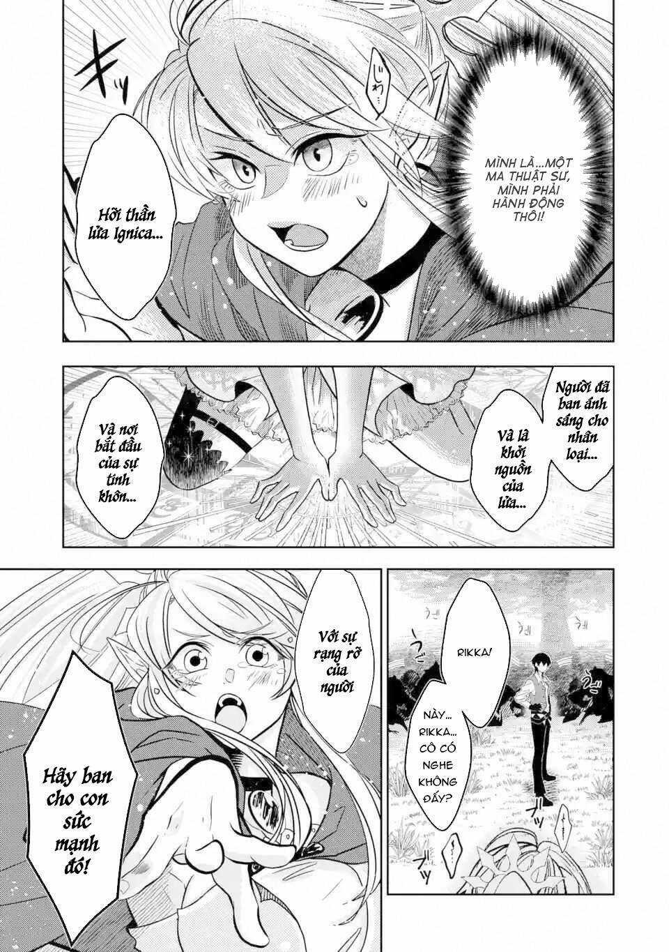 Level 0 No Maou-Sama, Isekai De Boukensha Wo Hajimemasu Chapter 3.2 trang 17