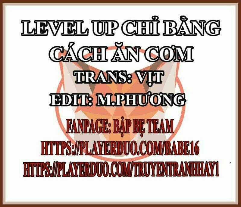Level Up Chỉ Bằng Cách Ăn Cơm Chapter 32 trang 1