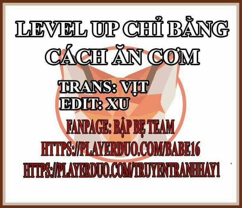 Level Up Chỉ Bằng Cách Ăn Cơm Chapter 34 trang 1