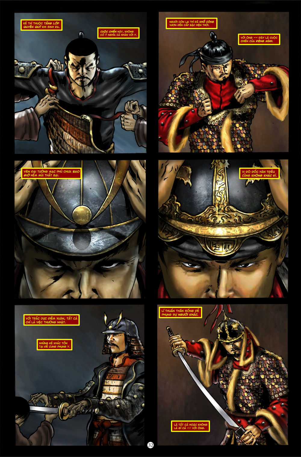 Lí Thuấn Thuần: Chiến Binh Và Hộ Thế Giả Chapter 4 trang 36