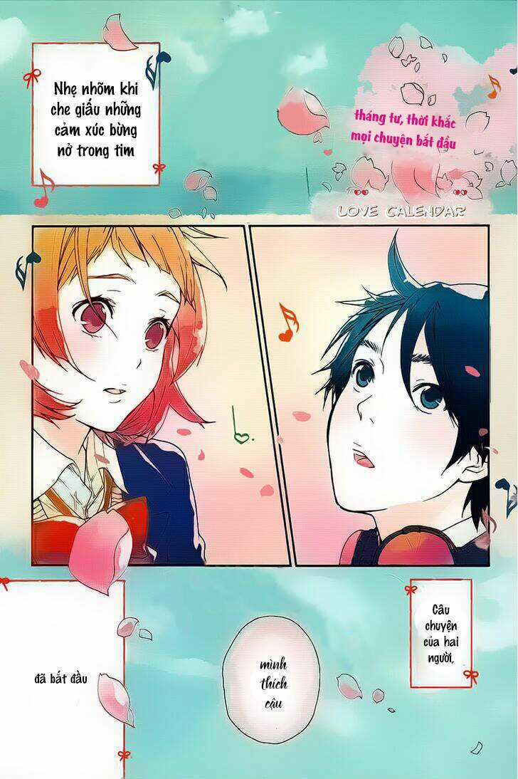 Lịch Tình Yêu Chapter 1 trang 2