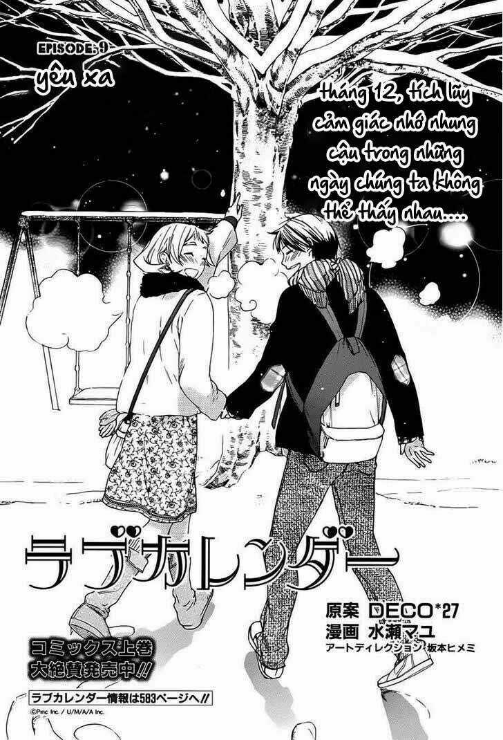 Lịch Tình Yêu Chapter 9 trang 3