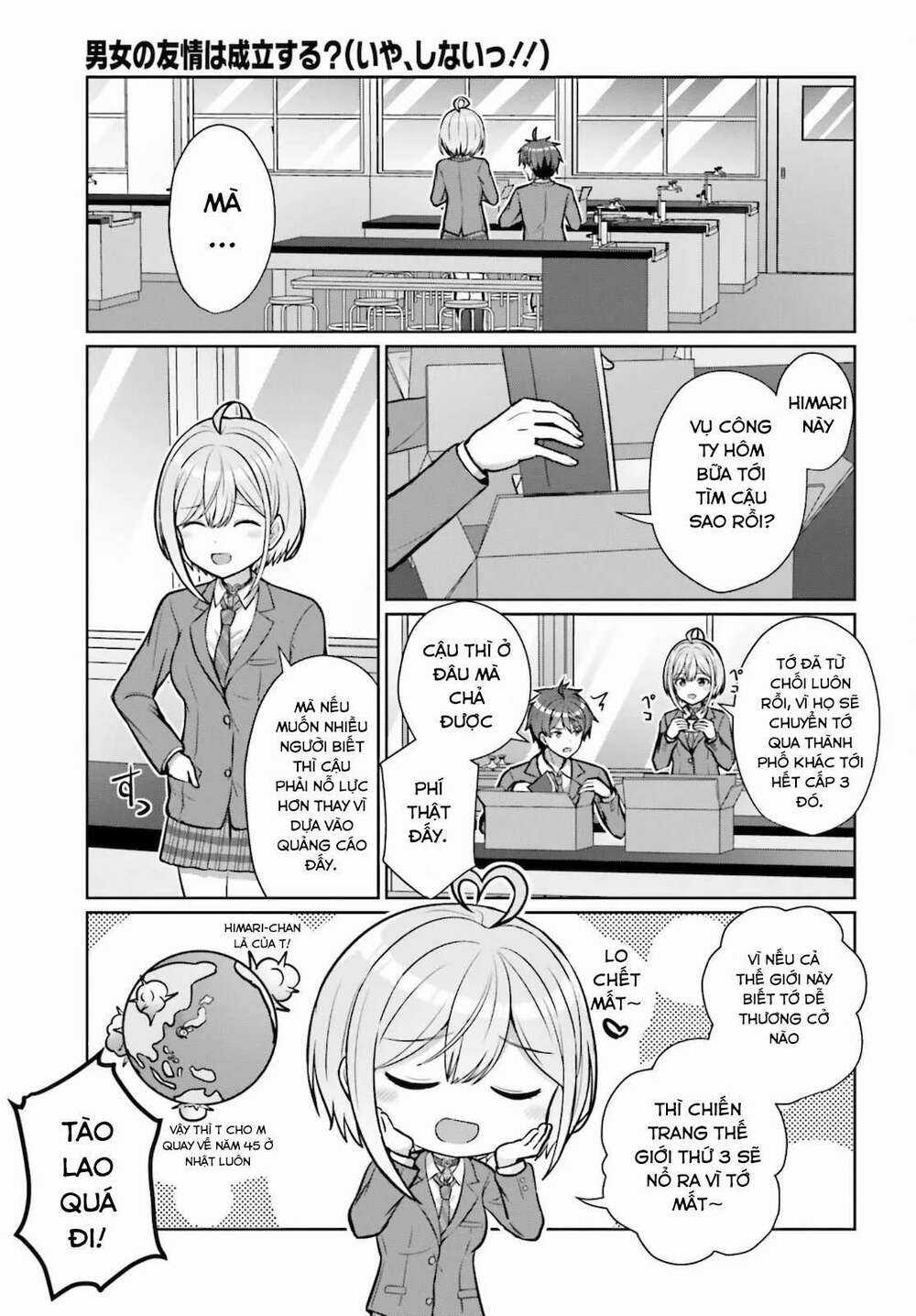 Liệu Có Tồn Tại Thứ Gọi Là Tình Bạn Giữa Hai Người Khác Giới Không Chapter 2 trang 18