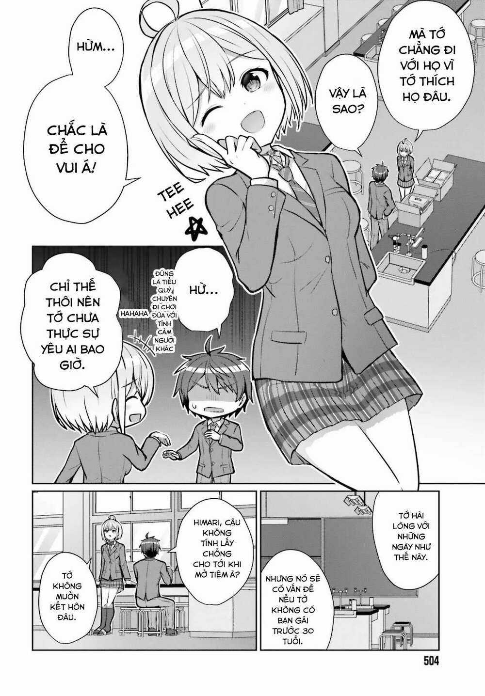 Liệu Có Tồn Tại Thứ Gọi Là Tình Bạn Giữa Hai Người Khác Giới Không Chapter 2 trang 23