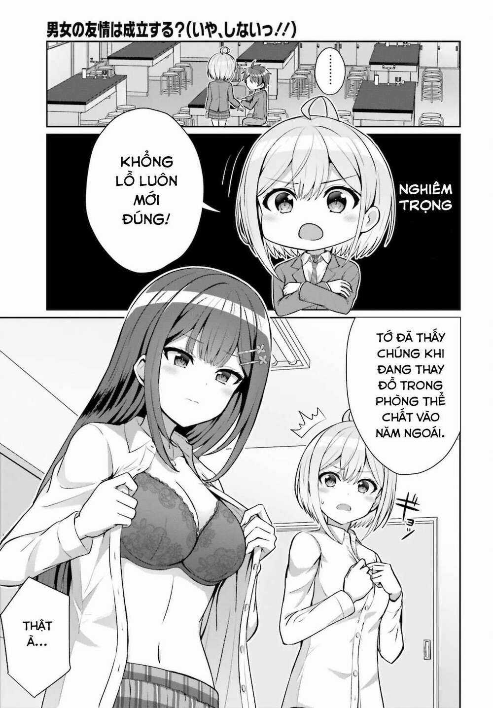 Liệu Có Tồn Tại Thứ Gọi Là Tình Bạn Giữa Hai Người Khác Giới Không Chapter 4 trang 20