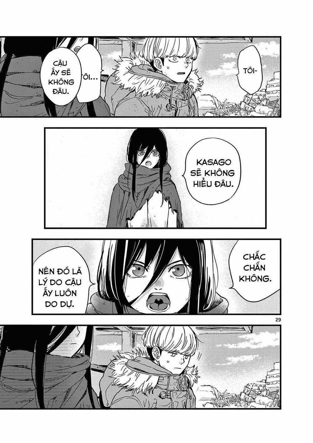 Liệu Nhân Loại Có Cần Nền Văn Minh Hậu Tận Thế Không? Chapter 3 trang 28