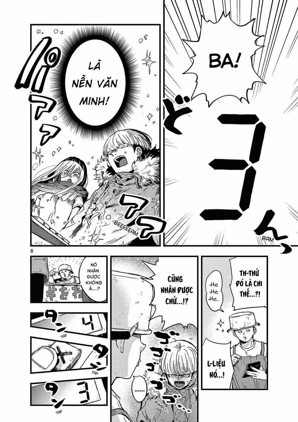 Liệu Nhân Loại Có Cần Nền Văn Minh Hậu Tận Thế Không? Chapter 3 trang 8