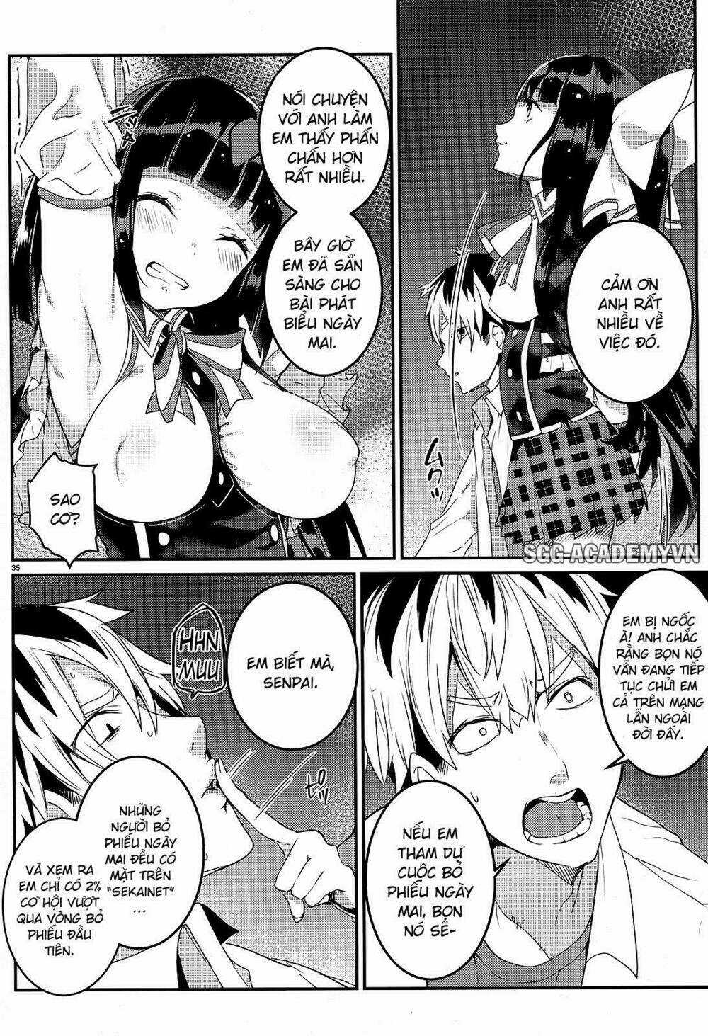 Life Alive! The Student Council Elections I Started with You Chapter 4 trang 36