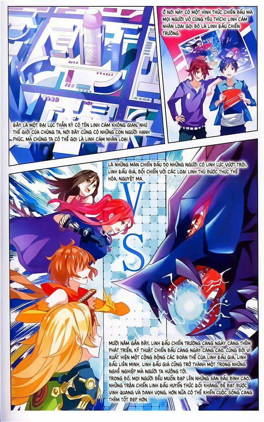 Linh Đấu Thiếu Nữ Chapter 1 trang 2