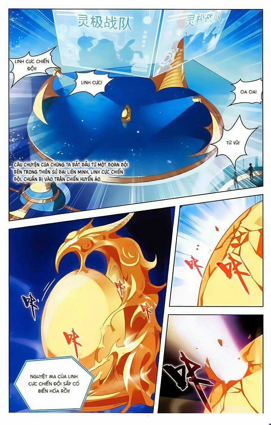 Linh Đấu Thiếu Nữ Chapter 1 trang 3