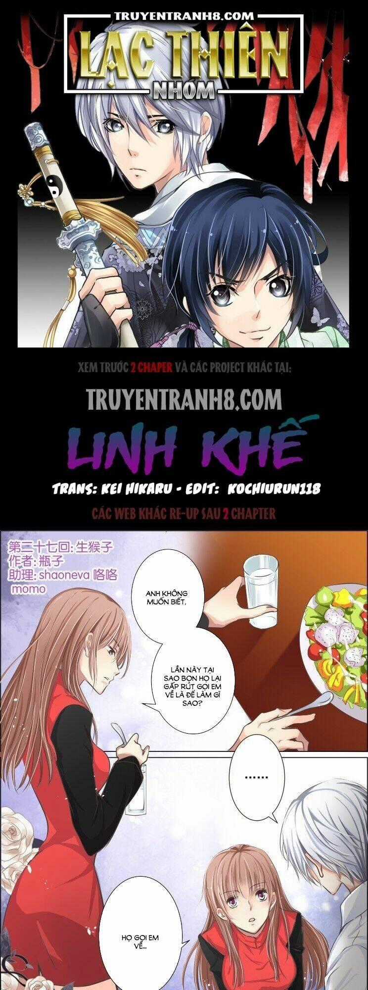 Linh Khiết Chapter 27 trang 0