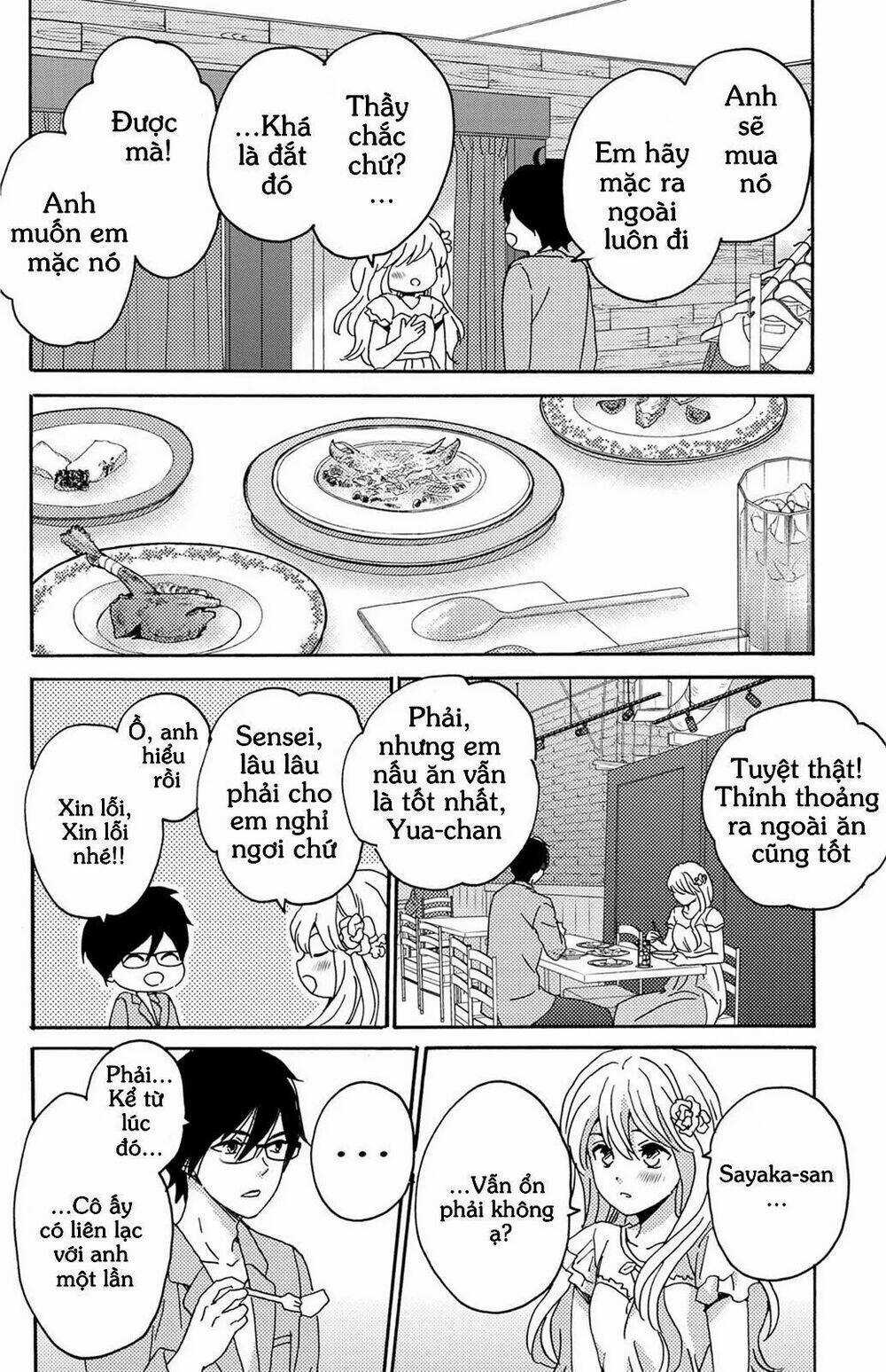 Lion to Hanayome Chapter 10 trang 24