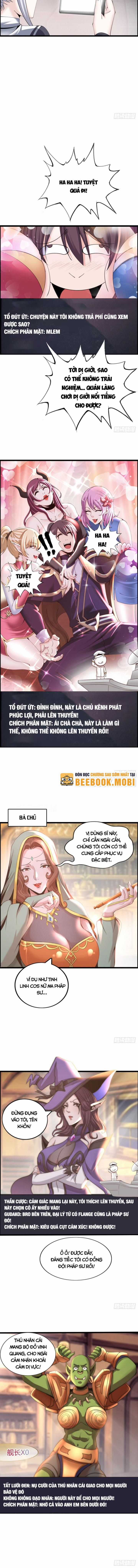 Livestream Tung Hoành Tại Dị Giới Chapter 21 trang 6