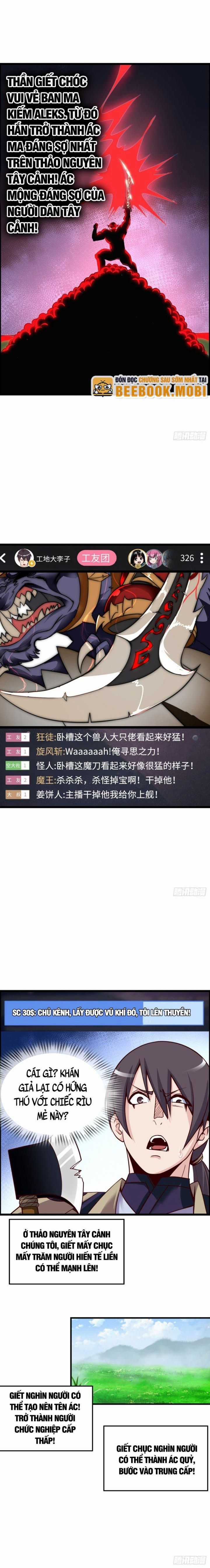 Livestream Tung Hoành Tại Dị Giới Chapter 6 trang 4