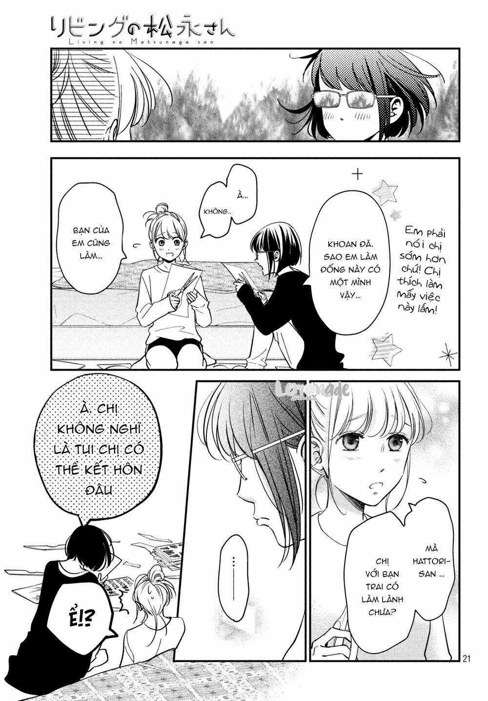 Living no Matsunaga-san Chapter 19 trang 21