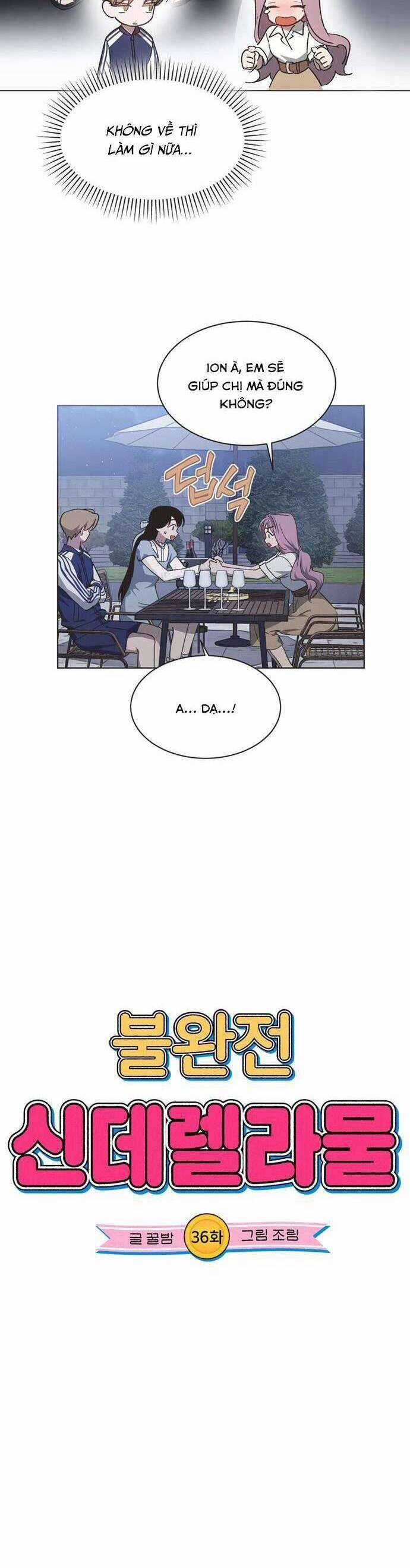 Lọ Lem Không Hoàn Hảo Chương 36 trang 3