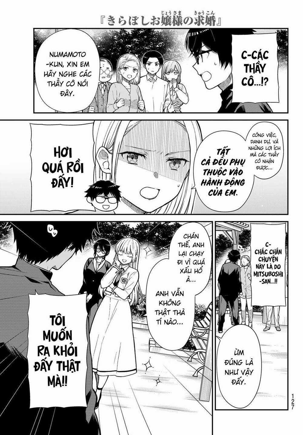 lời cầu hôn của nàng tiểu thứ quý phái Chapter 3 trang 5