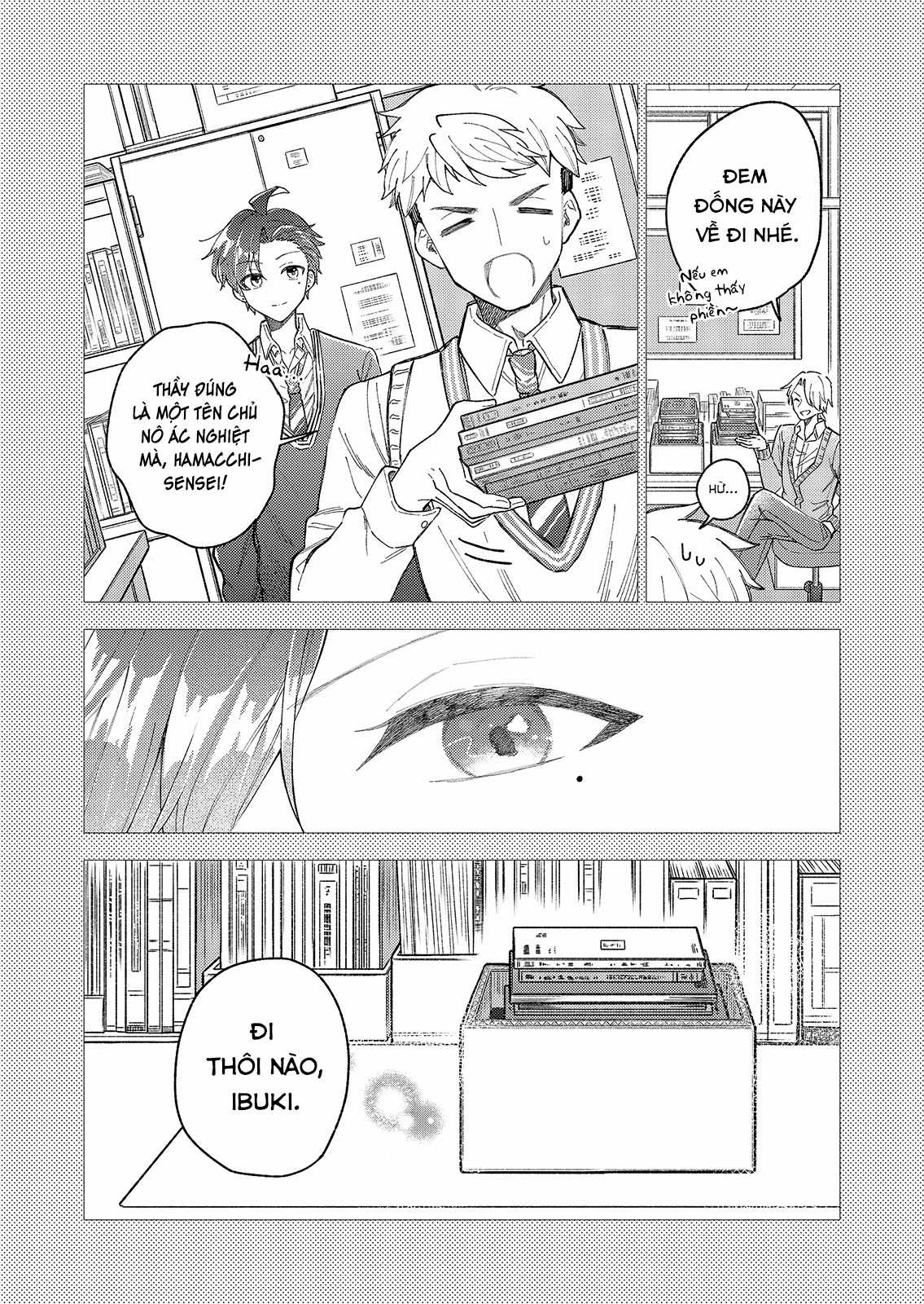 Lời hứa 12cm với cô gái ngầu lòi Chapter 2 trang 10