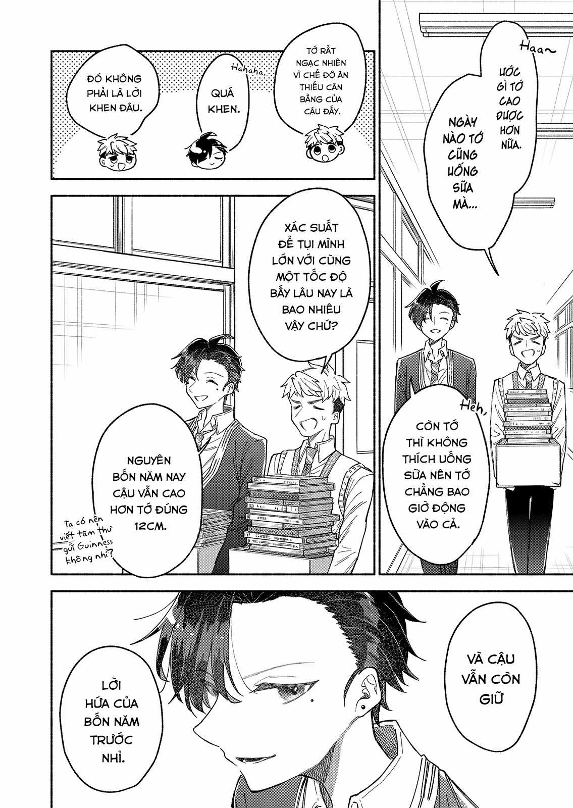 Lời hứa 12cm với cô gái ngầu lòi Chapter 2 trang 7