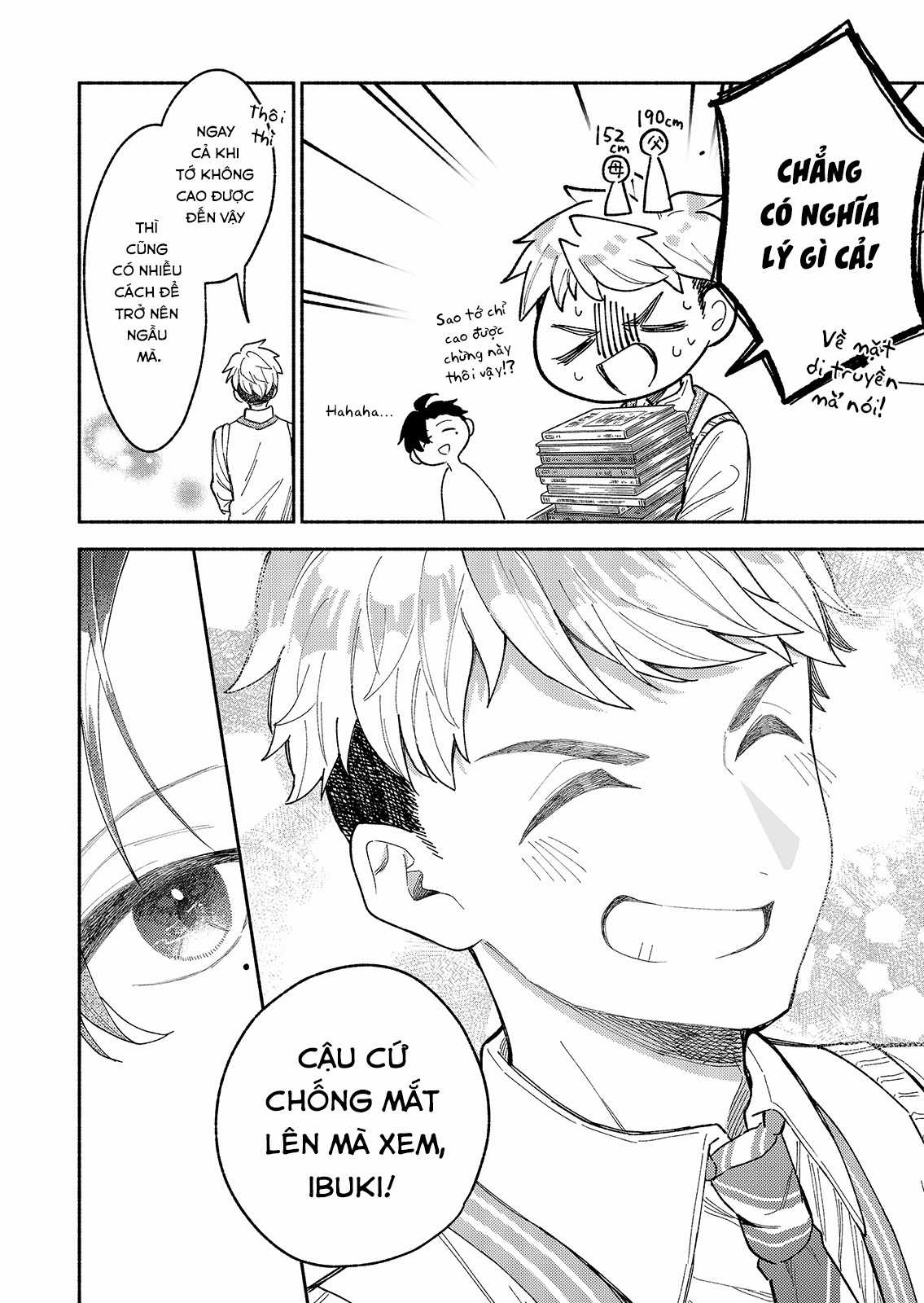 Lời hứa 12cm với cô gái ngầu lòi Chapter 2 trang 9