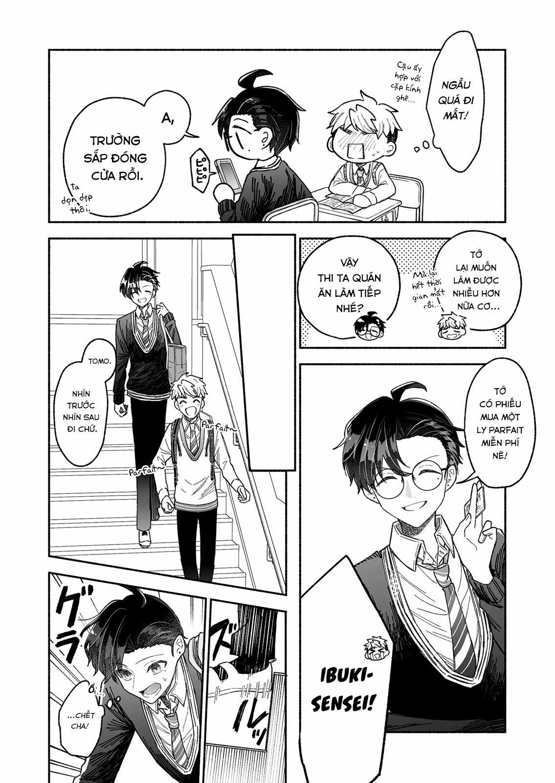 Lời hứa 12cm với cô gái ngầu lòi Chapter 3 trang 5