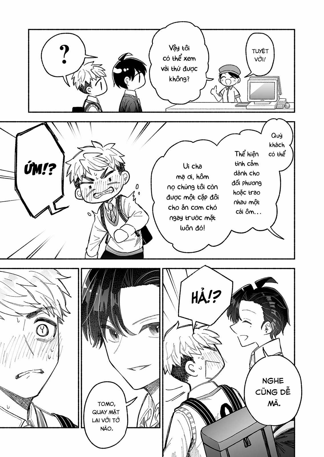 Lời hứa 12cm với cô gái ngầu lòi Chapter 4 trang 2