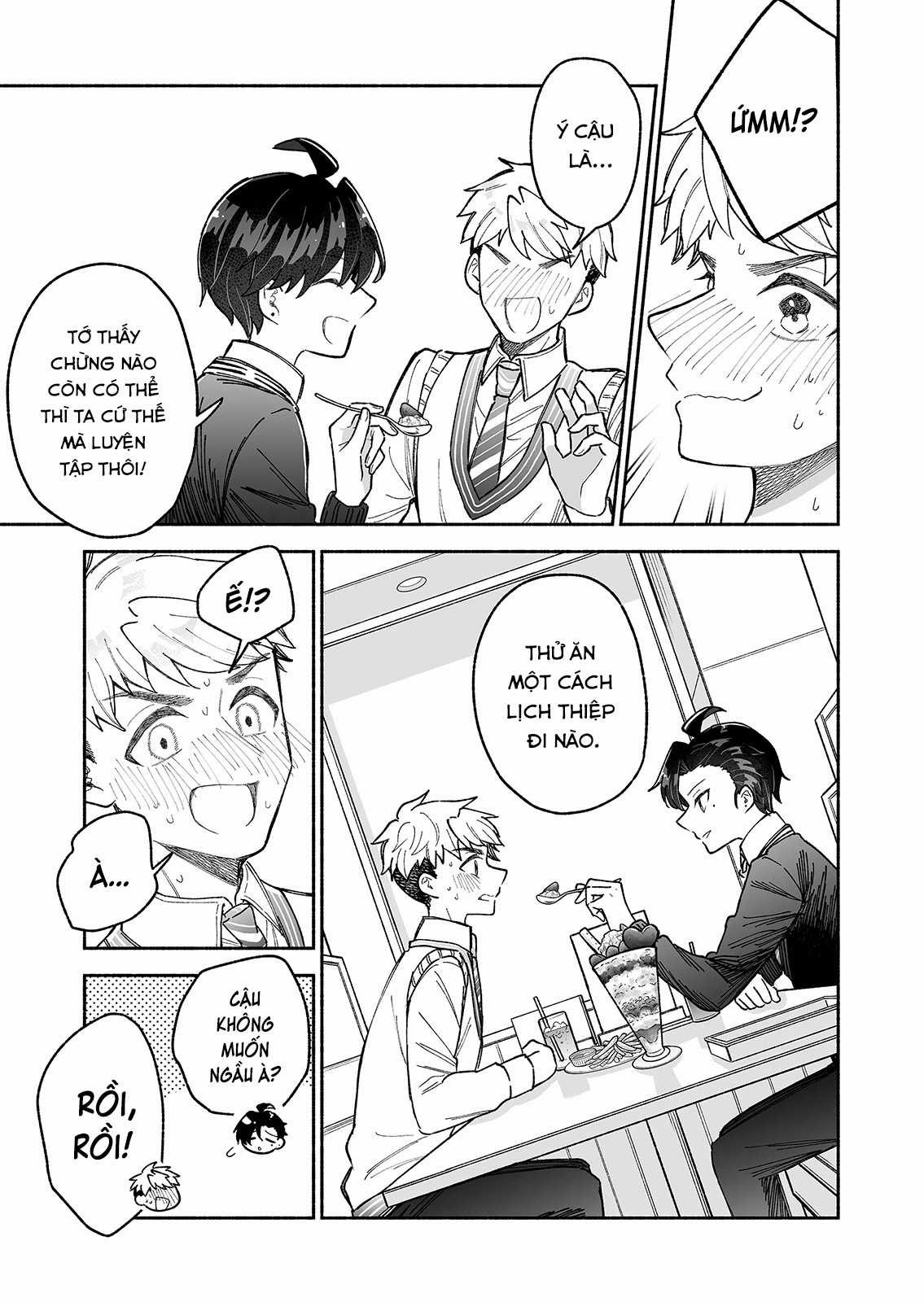 Lời hứa 12cm với cô gái ngầu lòi Chapter 4 trang 6