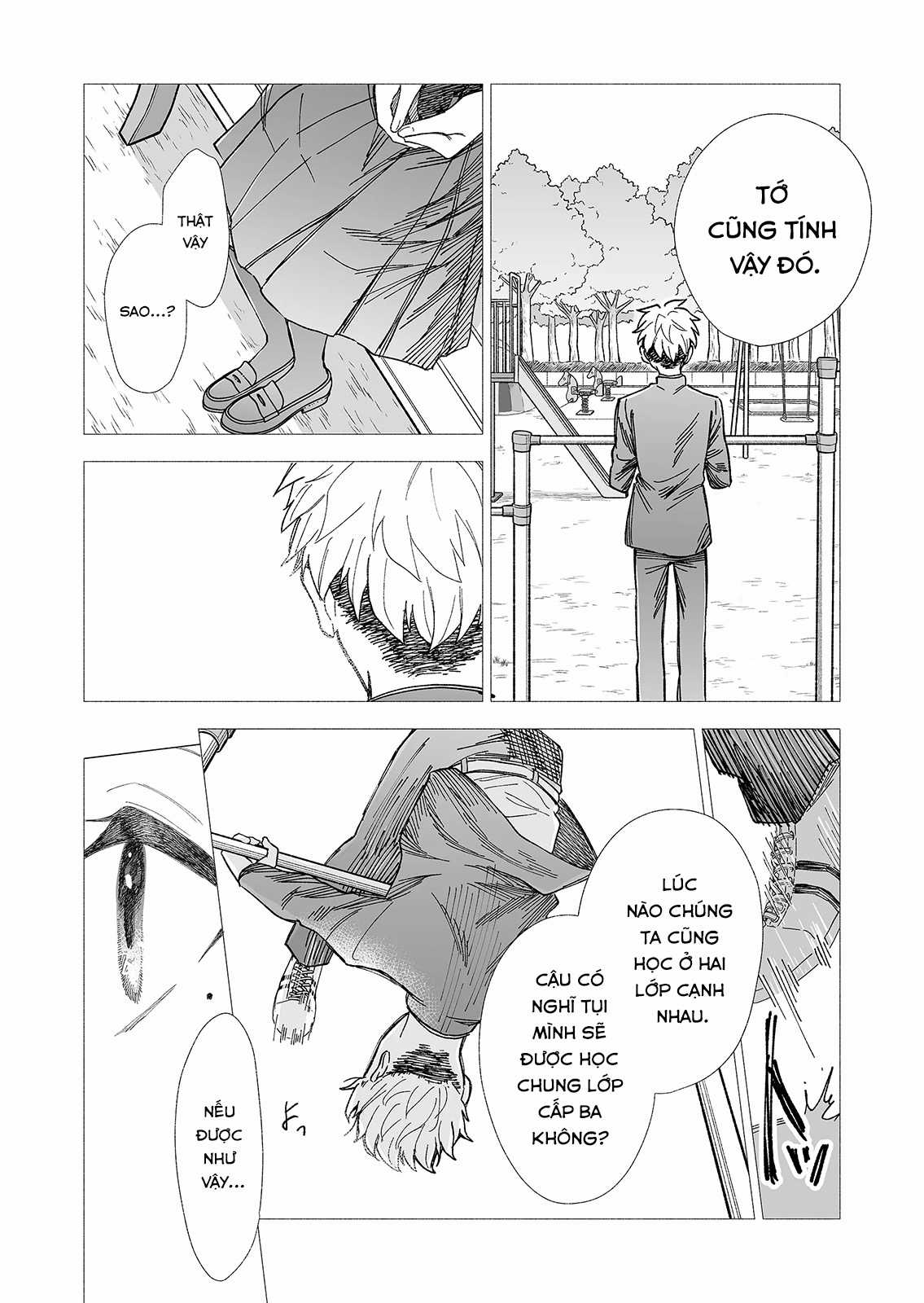 Lời hứa 12cm với cô gái ngầu lòi Chapter 5 trang 13