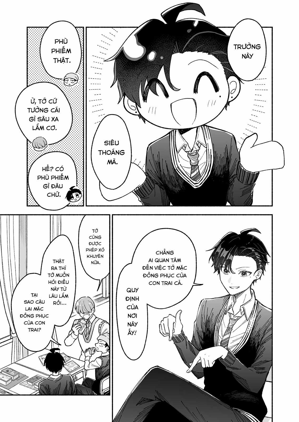 Lời hứa 12cm với cô gái ngầu lòi Chapter 5 trang 2