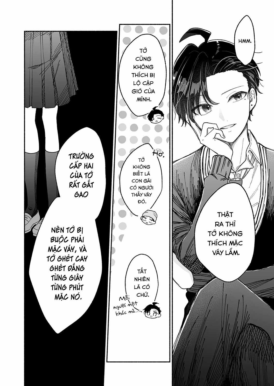 Lời hứa 12cm với cô gái ngầu lòi Chapter 5 trang 3