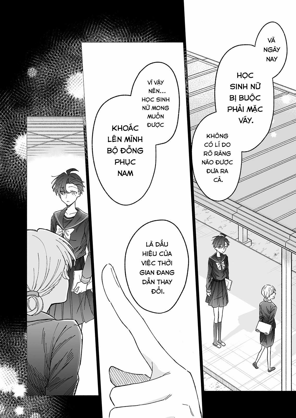 Lời hứa 12cm với cô gái ngầu lòi Chapter 5 trang 9