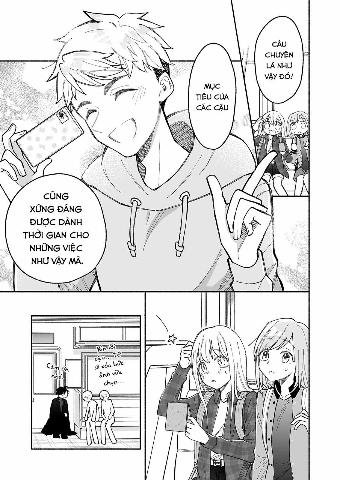 Lời hứa 12cm với cô gái ngầu lòi Chapter 6 trang 2