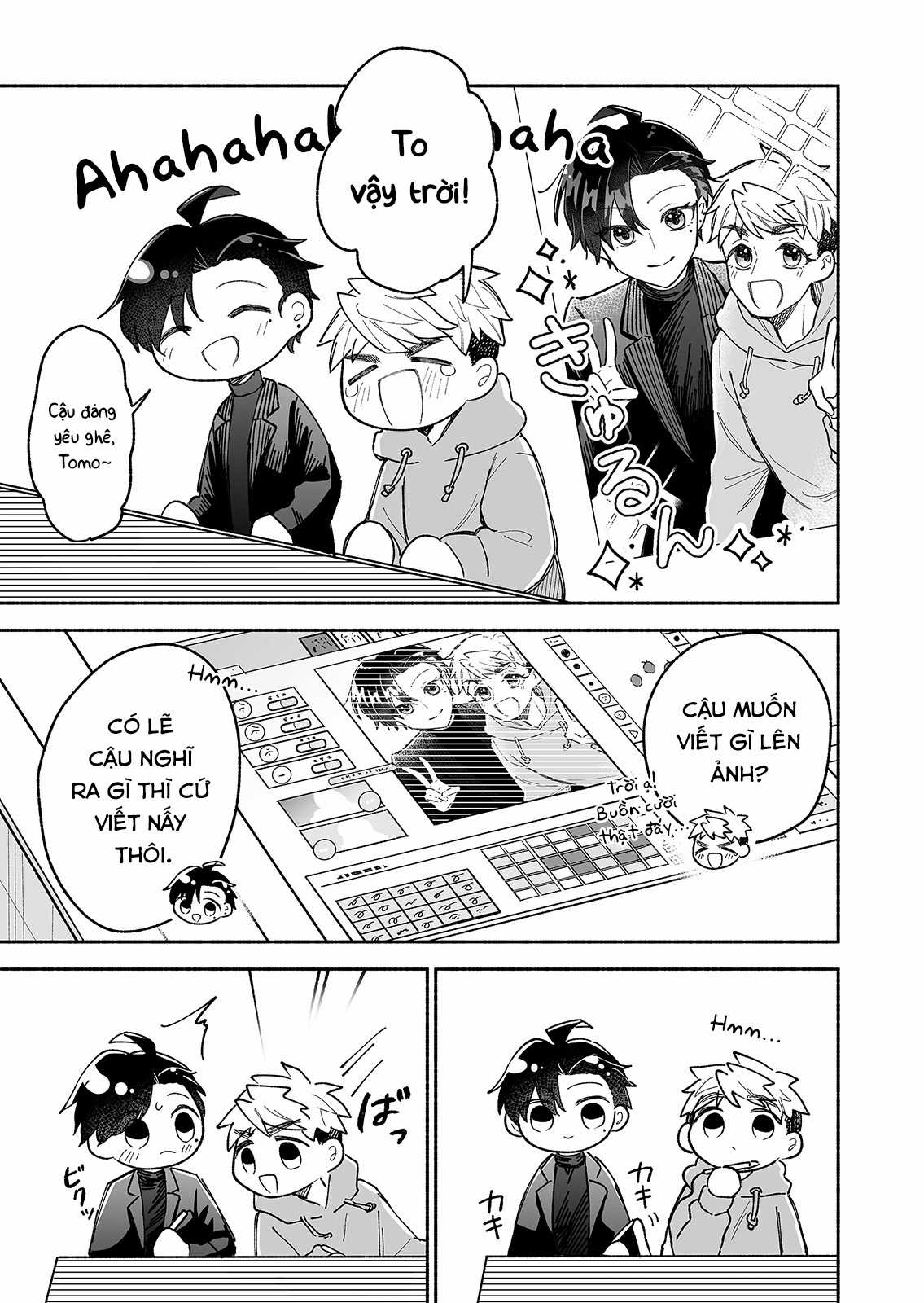 Lời hứa 12cm với cô gái ngầu lòi Chapter 7 trang 12