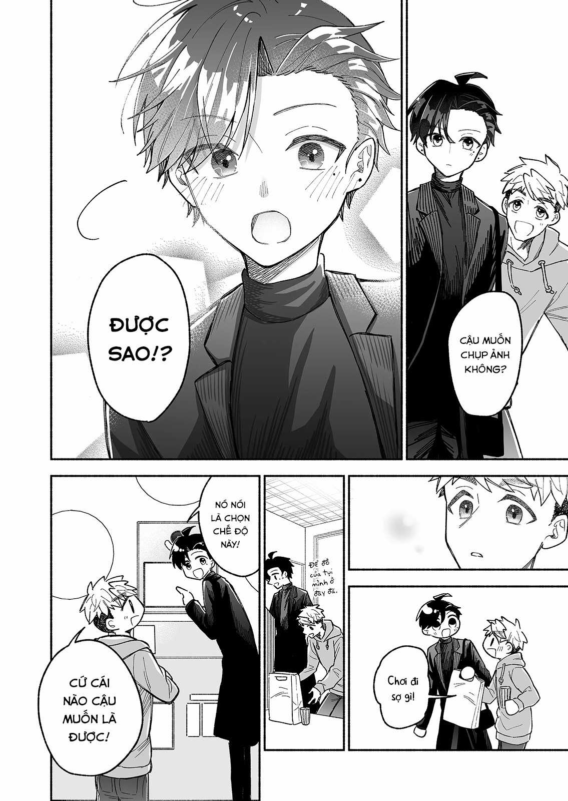 Lời hứa 12cm với cô gái ngầu lòi Chapter 7 trang 7