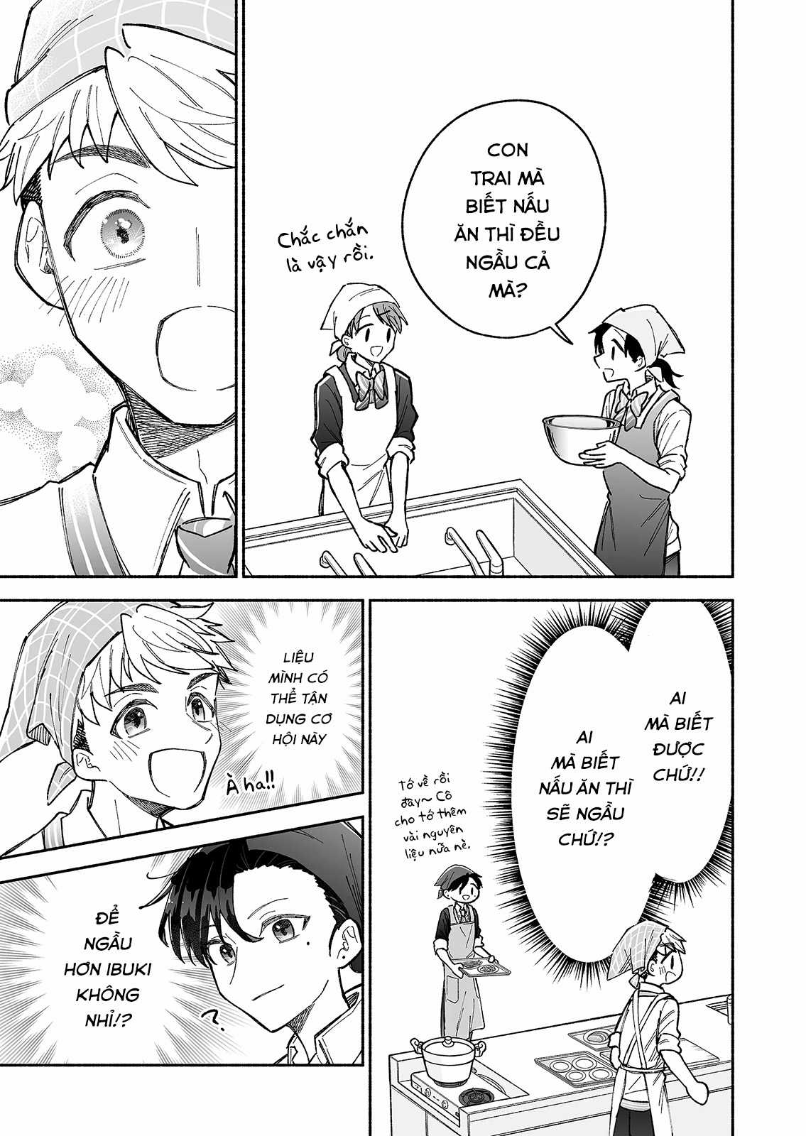 Lời hứa 12cm với cô gái ngầu lòi Chapter 8 trang 2