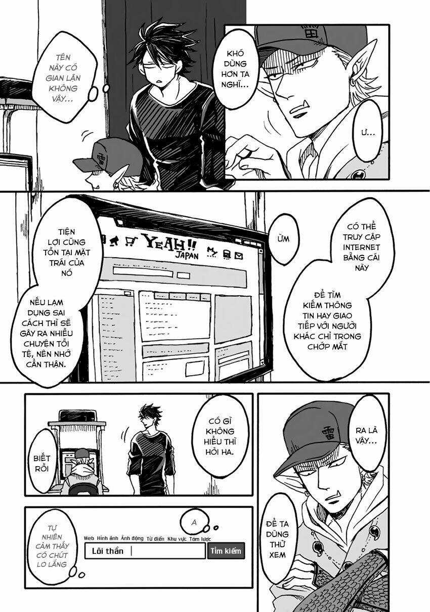 Lôi Thần Và Nhân Viên Văn Phòng Chapter 4 trang 10