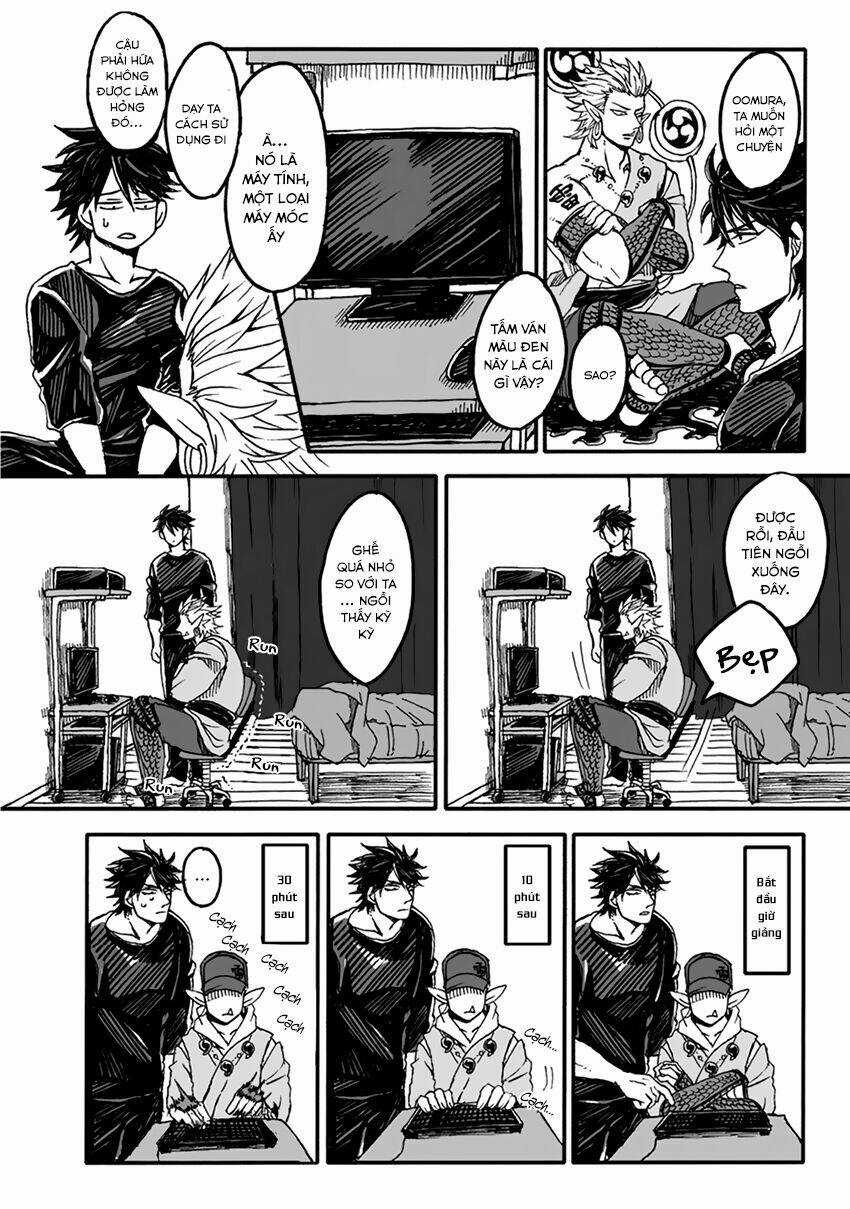 Lôi Thần Và Nhân Viên Văn Phòng Chapter 4 trang 9