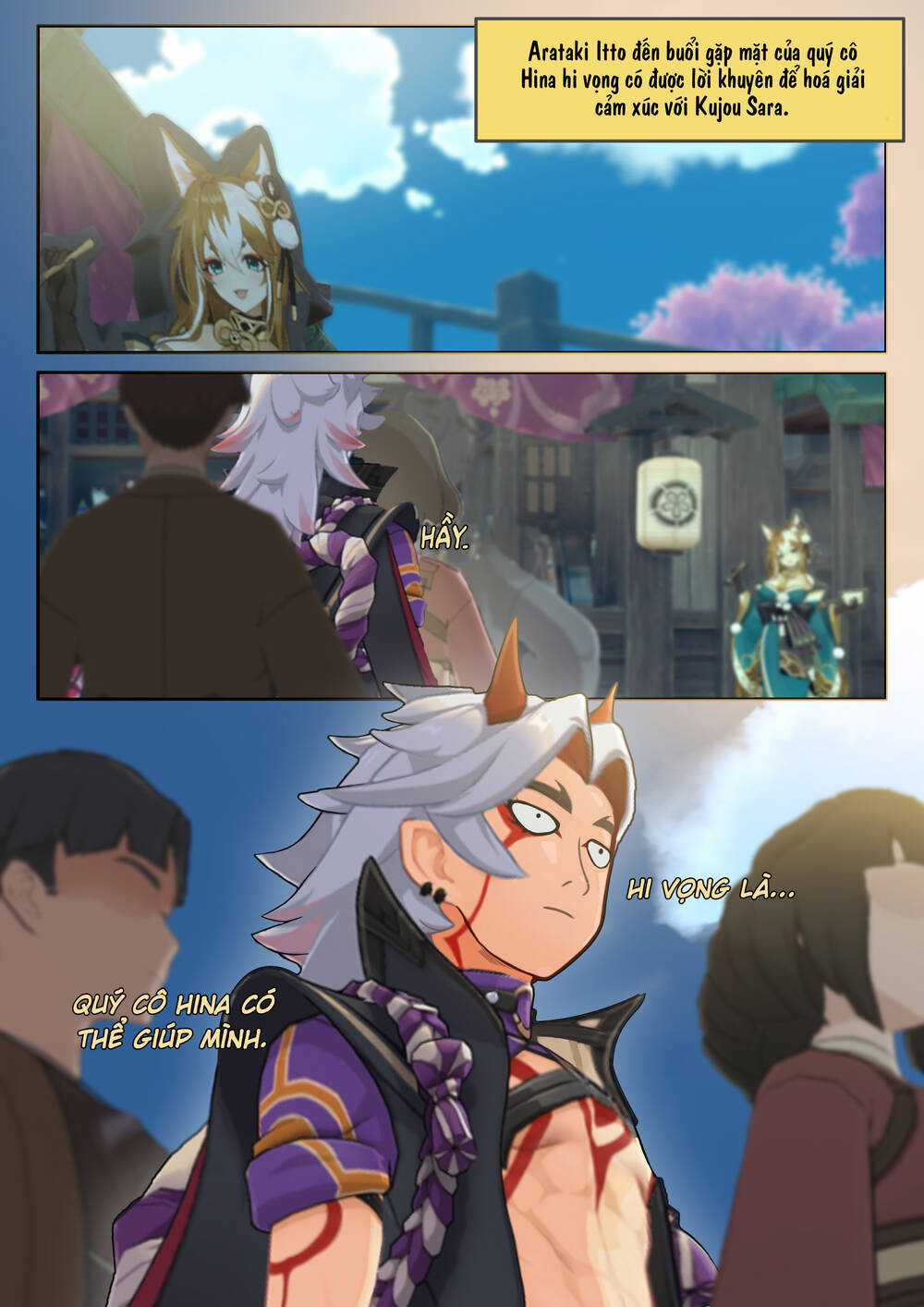 Lời Thổ Lộ Của Chàng Oni Ngốc Nghếch Chapter 1 trang 3