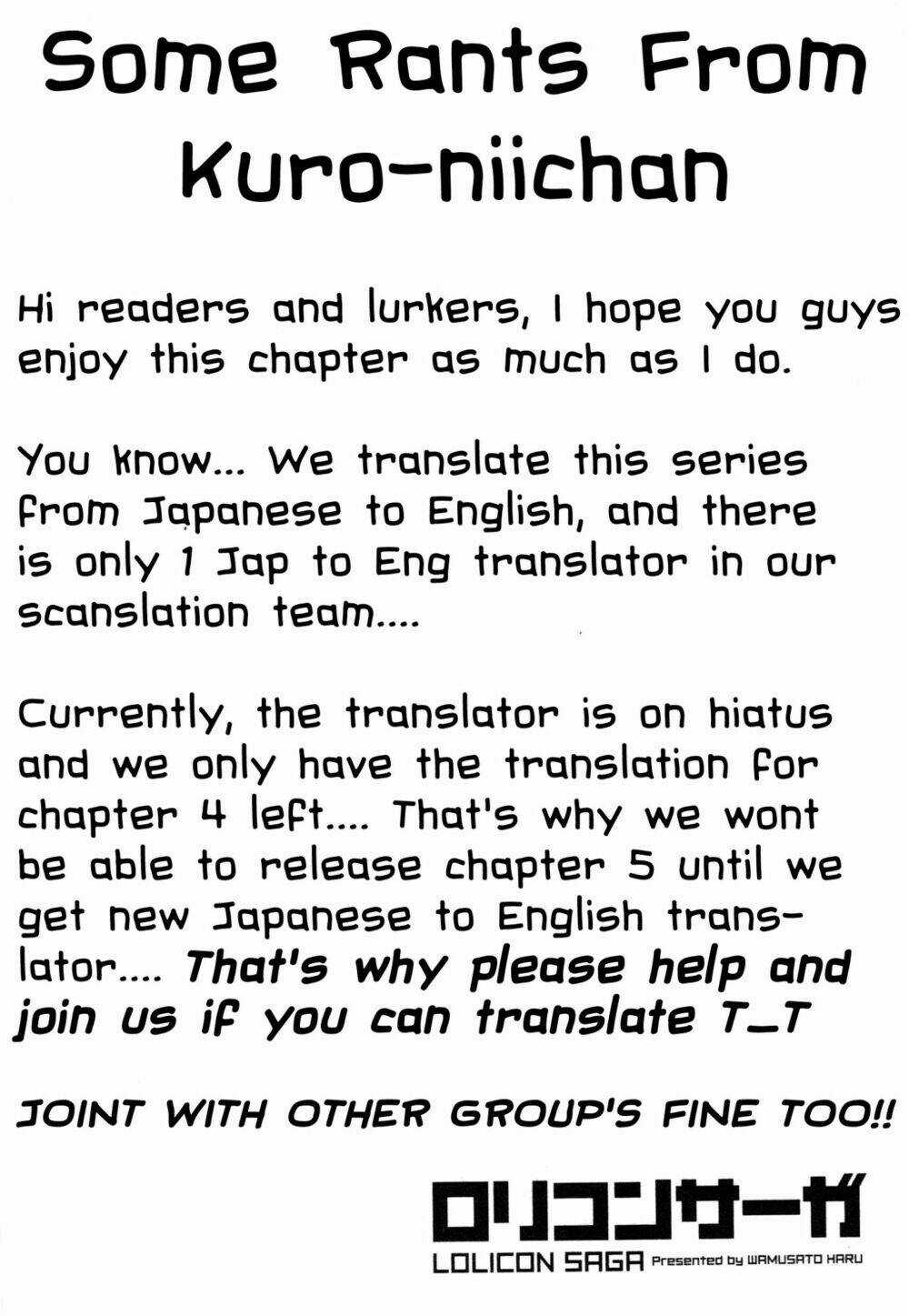 Lolicon Saga Chapter 3 trang 26
