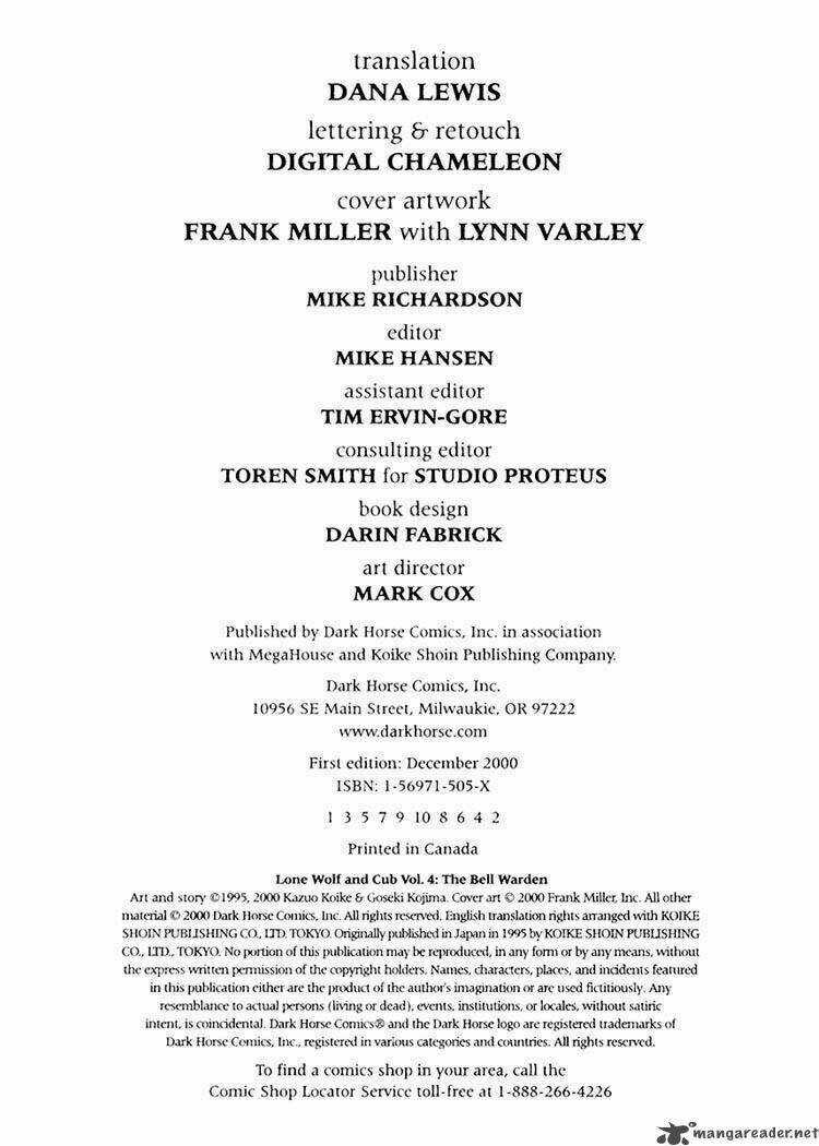 Lone Wolf And Cub Chapter 20 trang 2